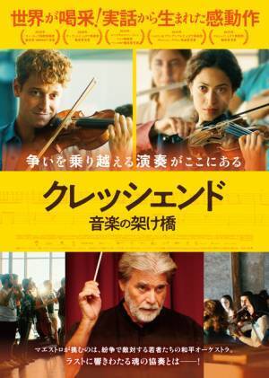 紛争地の若者たちの和平オーケストラ描く『クレッシェンド 音楽の架け橋』1月公開