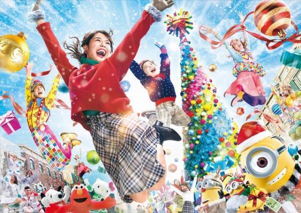 【USJ】20周年のクリスマス・イベント開催！2年ぶりのクリスマス・ツリーも登場