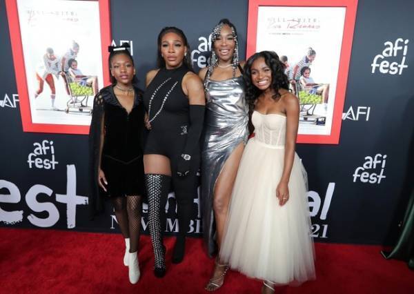 ウィル・スミス主演『ドリームプラン』LAプレミアにウィリアムズ姉妹も登場