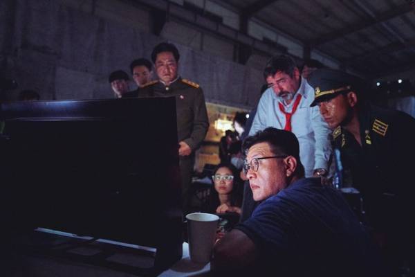 チョン・ウソン＆クァク・ドウォンのなごやか笑顔も『スティール・レイン』メイキング写真