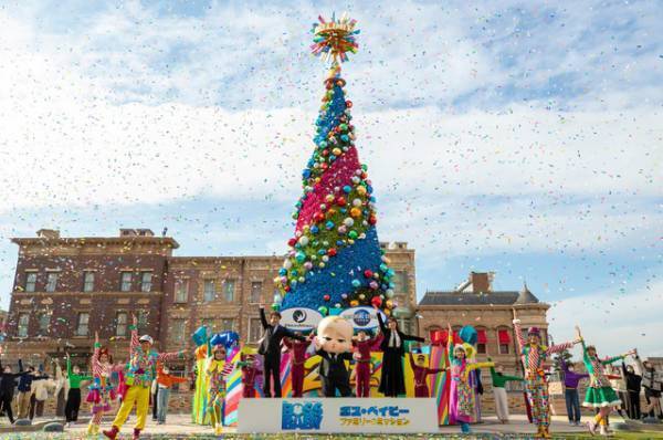 ムロツヨシ「ボス・ベイビーがとっても奮闘」多部未華子とUSJイベントに登場