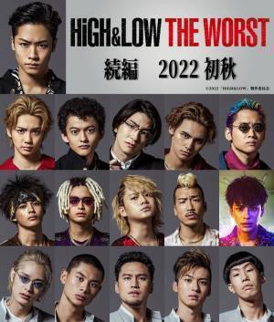 森崎ウィンも出演！映画『HiGH＆LOW THE WORST』続編決定