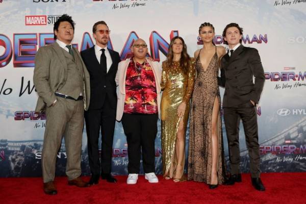 ゼンデイヤ「とても特別な時間」トムホ＆カンバーバッチに“ヴィラン”も集結『スパイダーマン』新作プレミア
