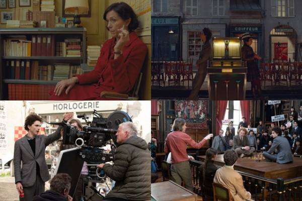 ティモシー・シャラメ、ウェス作品初参加に感銘『フレンチ・ディスパッチ』新映像＆メイキング