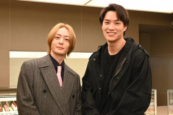 鈴木伸之×犬飼貴丈の仲良しオフショットも公開「ケイ×ヤク」クランクイン