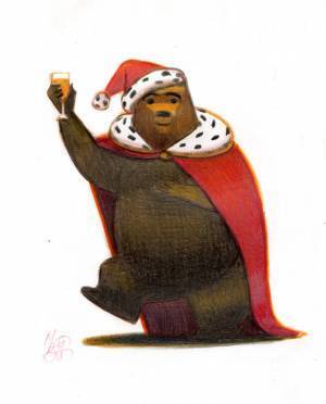 イノシシを風船にする魔法が発動！『シチリアを征服したクマ王国の物語』本編映像＆監督描き下ろしドローイング