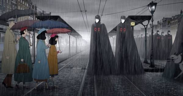 アニメーションだからこそ可能な世界観『アンネ・フランクと旅する日記』場面写真