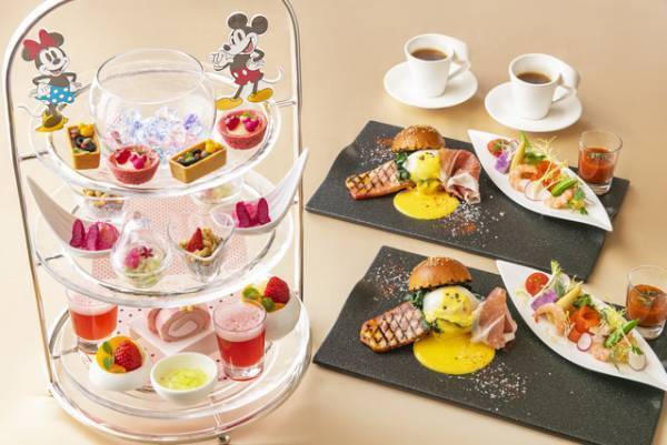【ディズニー】3段のティースタンドなど華やかな朝食メニュー、アンバサダーホテルに新登場！31日（月）予約スタート