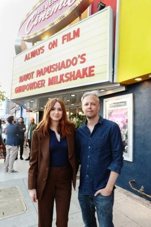 タランティーノ所有の映画館でプレミア上映『ガンパウダー・ミルクシェイク』