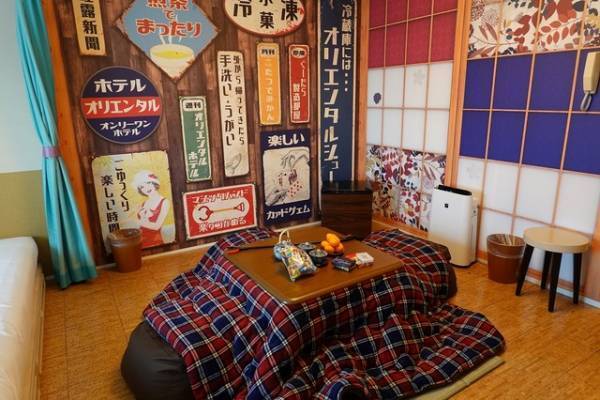 【ディズニー】こたつ、みかん、アイス、カードゲームまで！オリエンタルホテル 東京ベイの昭和レトロな客室プラン