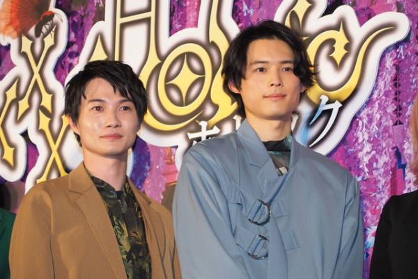 神木隆之介はプレッシャーと戦い、松村北斗は低音ボイスで演じ切る『ホリック xxxHOLiC』完成披露試写会