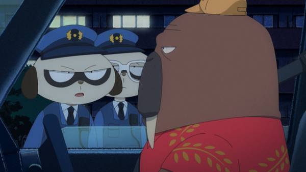 ミキ演じる警察官に黒い影…？『映画 オッドタクシー』本編映像