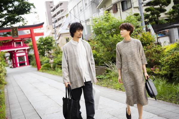 斎藤工×上野樹里、既成概念にとらわれない関係を模索する2人の新写真「ヒヤマケンタロウの妊娠」