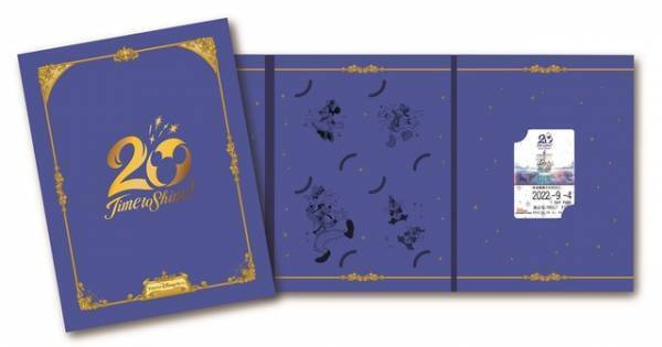 【ディズニー】TDS20周年グランドフィナーレデザインのフリーきっぷ登場　オリジナル台紙の20,000セット限定販売