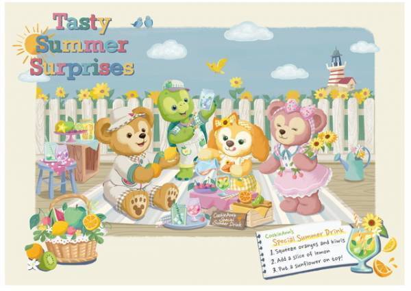 【ディズニー】ダッフィー＆フレンズが暑い夏をのんびり「ダッフィー＆フレンズのテイスティ・サマー・サプライズ」最新情報