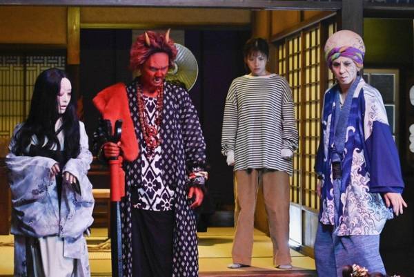 「妖怪シェアハウス」第8話、“絡新婦”武田梨奈のアクションに「体捌きがすごい」感嘆の声続出、安井順平“山びこ”には同情の声も