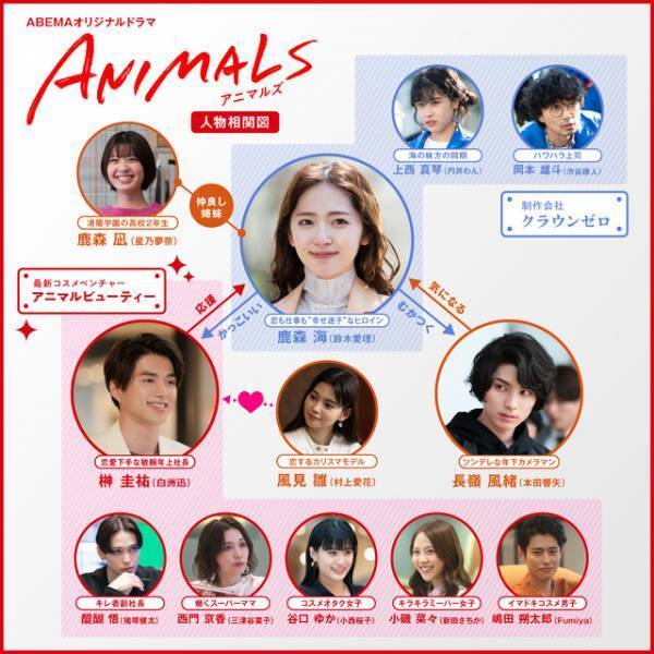鈴木愛理主演「ANIMALS‐アニマルズ‐」前半ダイジェスト映像公開中