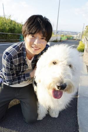 田中圭×俳優犬ベック『ハウ』仲良しオフショット映像公開