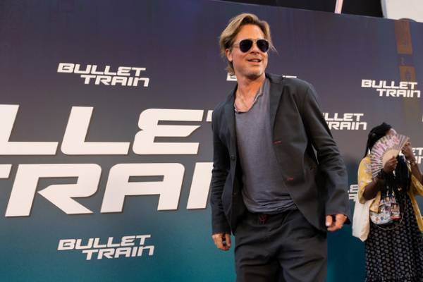 ブラッド・ピット、3年ぶり13回目の来日決定！『ブレット・トレイン』スペシャル動画も解禁