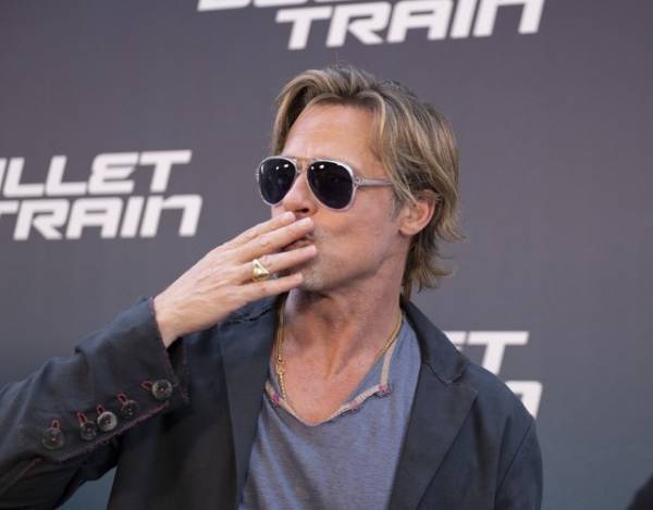 ブラッド・ピット、3年ぶり13回目の来日決定！『ブレット・トレイン』スペシャル動画も解禁