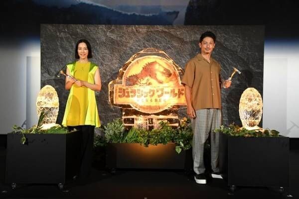 ジュラシック ワールド 玉木宏 木村佳乃が映画をアピール スッキリする すごく面白い 22年8月9日 ウーマンエキサイト 1 4