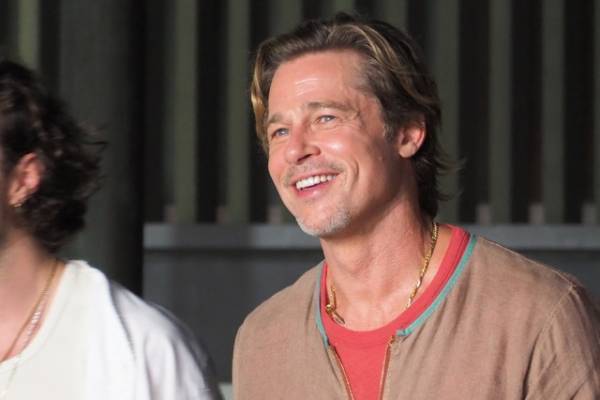 3年ぶり14回目来日のブラッド・ピット、初の厄除けに魅せられる「涙目になってしまった！」