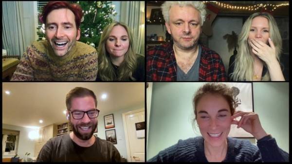 「グッド・オーメンズ」スタイルで登場!?「ステージド」舞台“裏”画像解禁