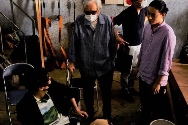 『百花』メイキング写真公開　山田洋次監督＆是枝裕和監督が現場訪問