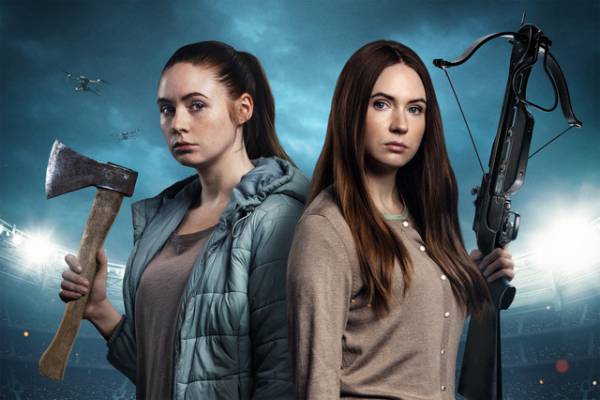 緊迫の決闘裁判！ カレン・ギラン主演『デュアル』冒頭映像公開