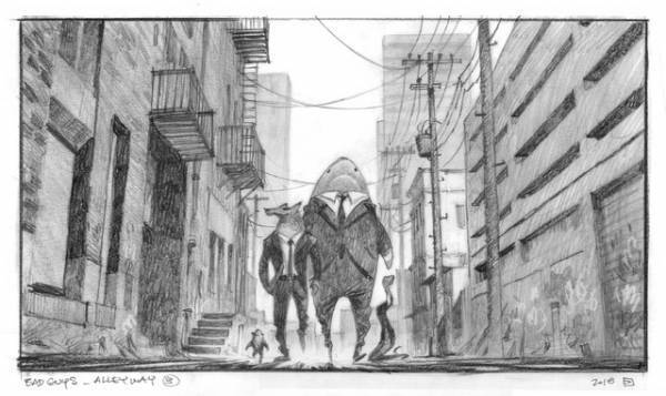 監督の独創的な世界観が明らかに『バッドガイズ』アートワーク画像解禁