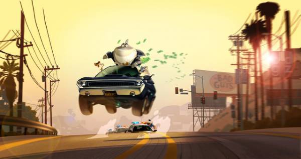 監督の独創的な世界観が明らかに『バッドガイズ』アートワーク画像解禁