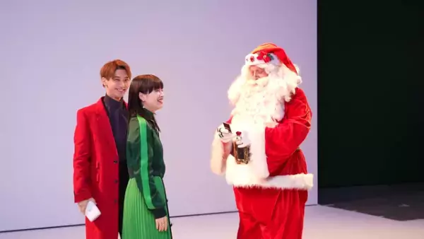 広瀬すず＆横浜流星、クリスマス自撮りを楽しむ新CM解禁
