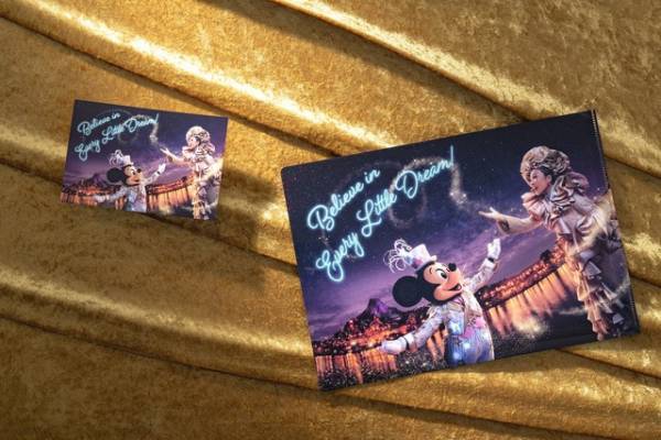 【ディズニー】MISIAとTDSナイトショーのコラボグッズが初登場！第1弾はポストカードとクリアホルダー