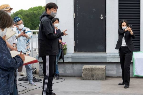 中谷美紀×菊池風磨の激突！連続ドラマW「ギバーテイカー」最終話撮影レポート到着