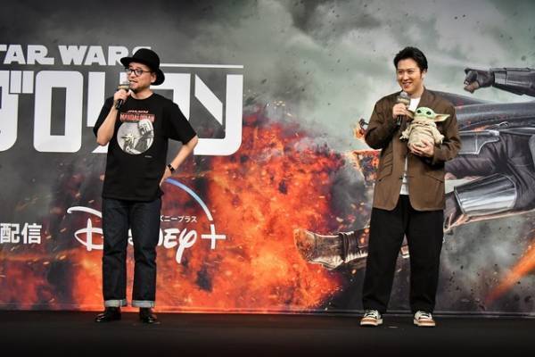 尾上松也＆阪口周平が登壇「マンダロリアン」開幕記念イベント実施