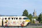 【ディズニー】TDR40周年を記念したラッピングモノレールが4月15日から運行開始！新たなムービーも公開