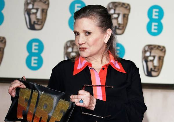 キャリー・フィッシャーか5月4日の「スター・ウォーズの日」にハリウッドの殿堂入りへ