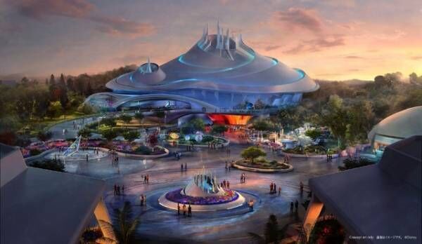 【ディズニー】約560億円で一新！新生「スペース・マウンテン」、2027年開業に向け起工式開催