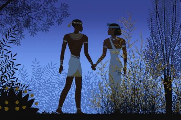 フレスコ画、シルエット…鮮やかな色彩と独特の表現とらえる『古の王子と3つの花』場面写真