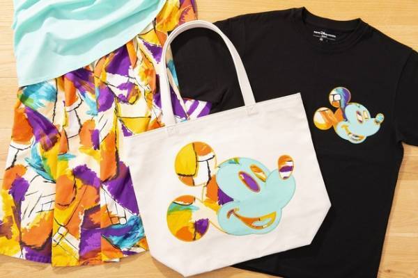 【ディズニー】キャストのコスチューム生地をそのまま活かしたグッズが新登場！デザイン豊富なTシャツやトートバッグなど全8種類