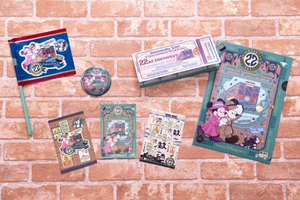 【ディズニー】東京ディズニーシー開園22周年をお祝いするグッズが新登場！テーマはディズニーシー・エレクトリックレールウェイ
