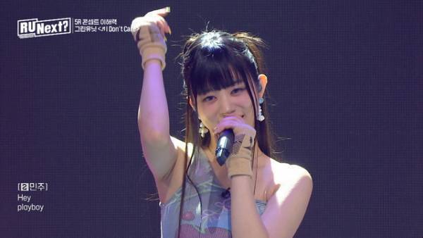 「R U Next？」7話、2次グローバル投票1位のミンジュがハイレベルな歌唱で圧倒