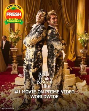 『赤と白とロイヤルブルー』オープニング視聴数No.1の大ヒット　“ケーキ事件”シーン到着