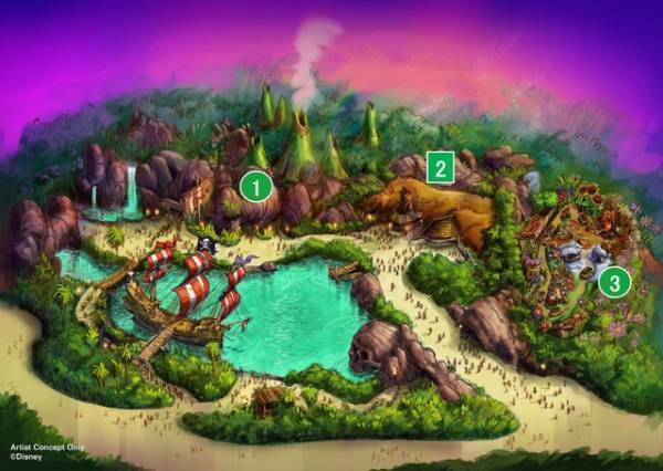 【ディズニー】TDS新テーマポート「ファンタジースプリングス」、アナ雪やラプンツェルほかアトラクション施設名称が決定