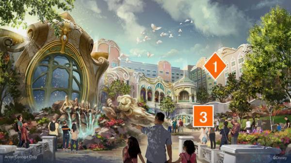 【ディズニー】国内6番目のディズニーホテル「東京ディズニーシー・ファンタジースプリングスホテル」の施設名決定　宿泊者専用のフレンチレストランも