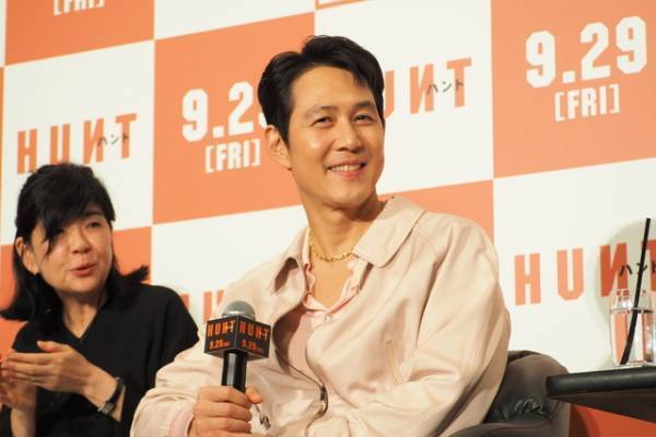 「イカゲーム」で世界的スターになったイ・ジョンジェが監督作『ハント』引っさげ来日！