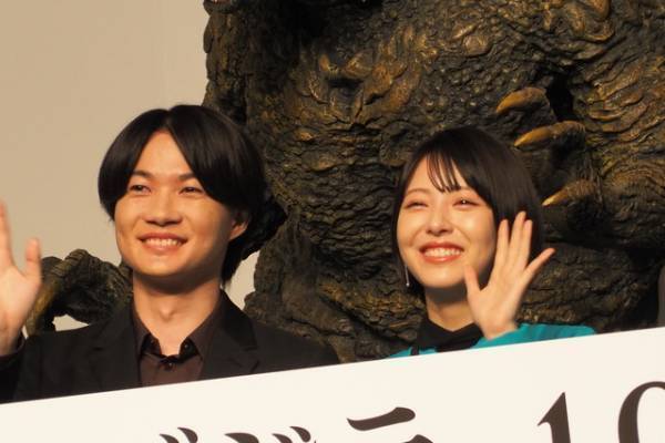 『ゴジラ-1.0』神木隆之介＆浜辺美波が歓喜の再共演！山田裕貴、安藤サクラ、佐々木蔵之介ら実力派キャストも解禁