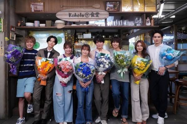 森七菜＆間宮祥太朗ら「真夏のシンデレラ」クランクアップ