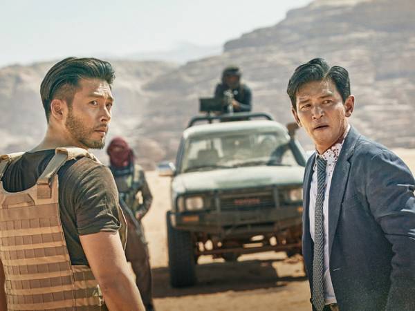 ファン・ジョンミン×ヒョンビン、膠着する人質交渉に一触即発『極限境界線』本編シーン