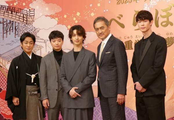 横浜流星主演25年大河「べらぼう」に、渡辺謙、染谷将太、宮沢氷魚、片岡愛之助が出演